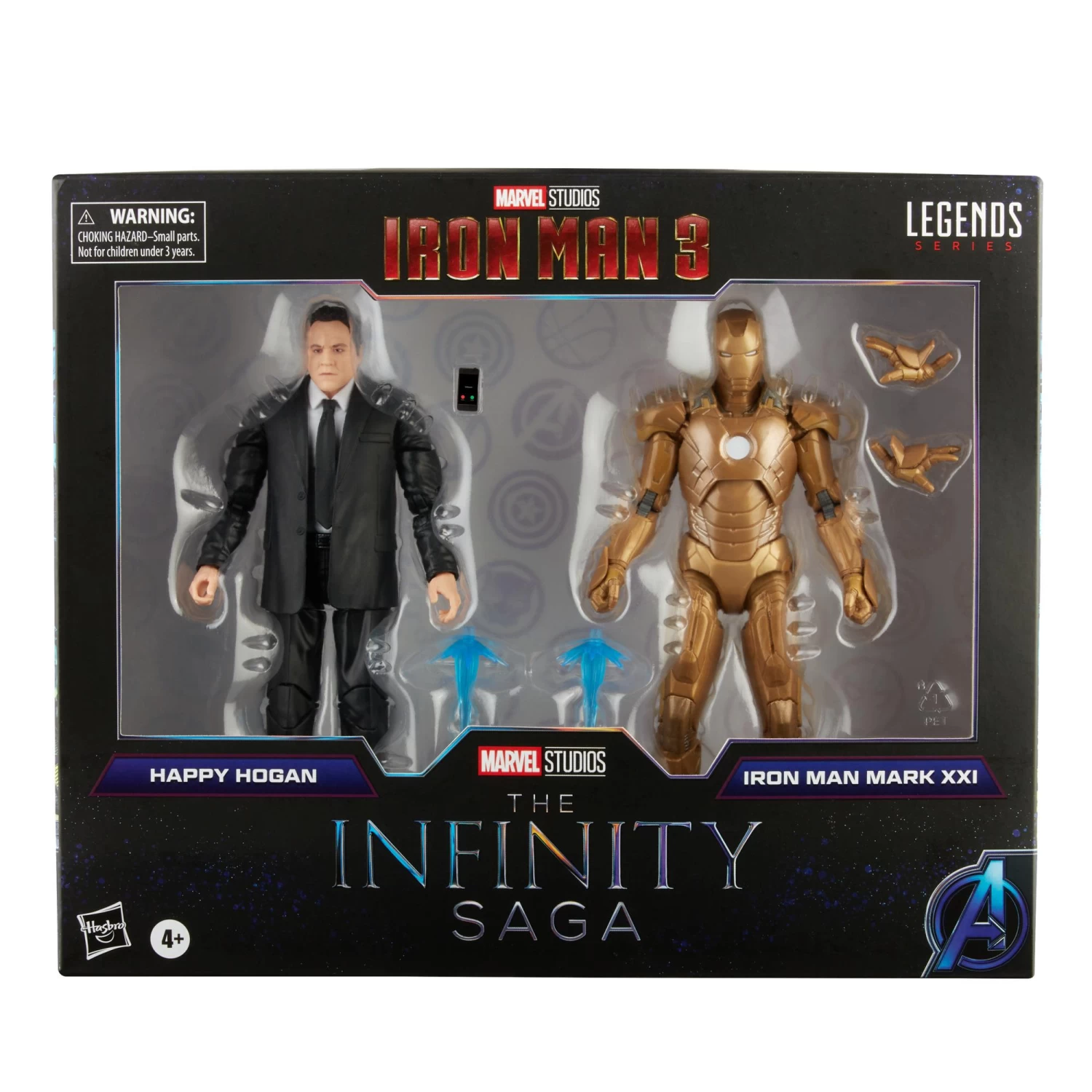 Hasbro Marvel Legends Infinity Saga Action Figure - Happy Hogan & Iron Man Mark XXI 1 Hasbro Marvel Legends Infinity Saga Action Figure - Happy Hogan & Iron Man Mark XXI