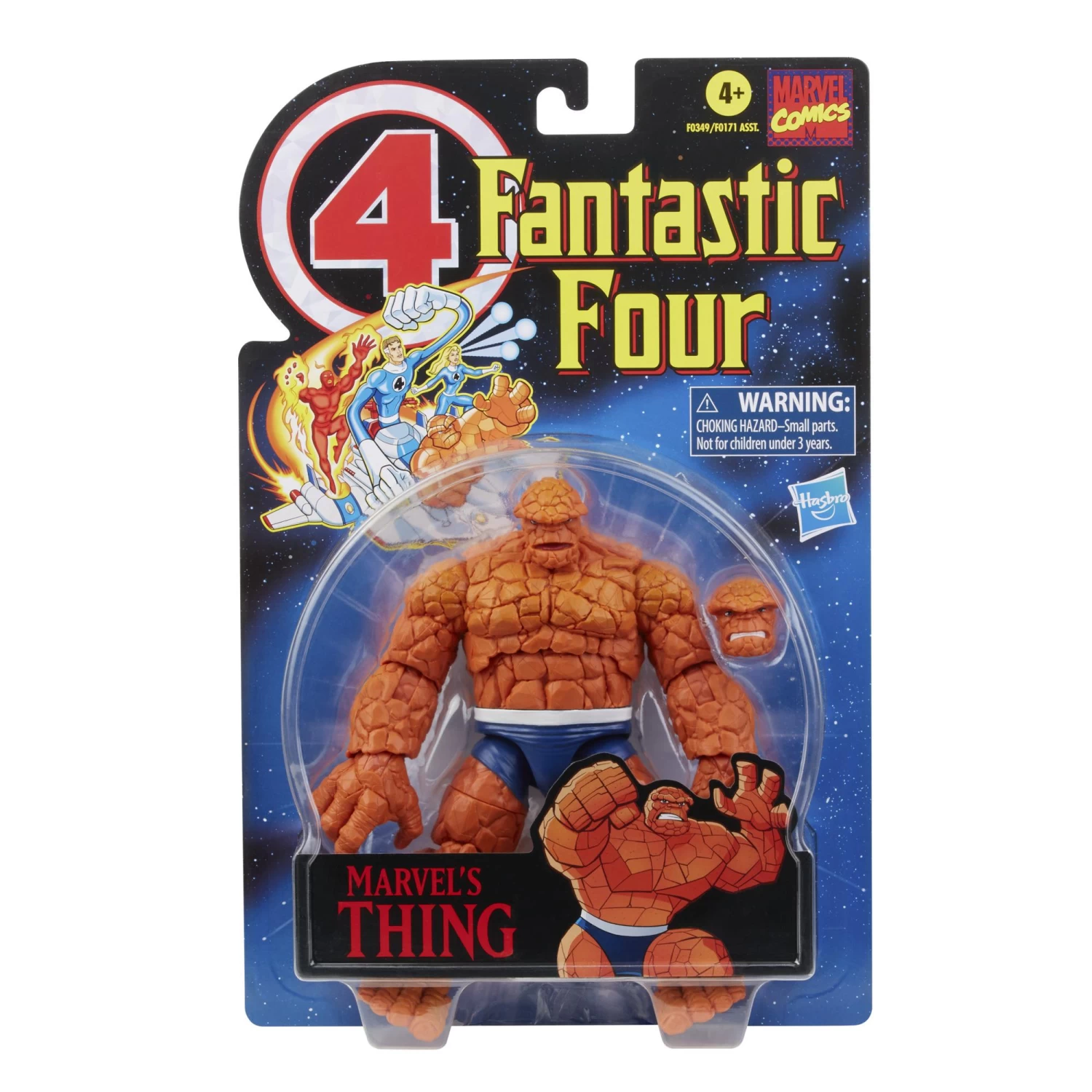 Hasbro Marvel Legends Fantastic Four Retro Action Figure - Marvel's Thing 1 Hasbro Marvel Legends Fantastic Four Retro Action Figure - Marvel's Thing