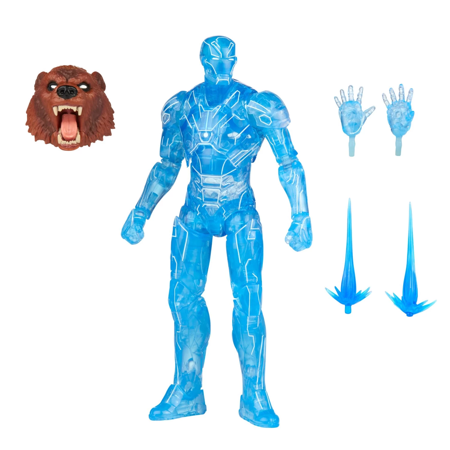 Hasbro Marvel Legends Iron Man Action Figure - Hologram Iron Man 3 Hasbro Marvel Legends Iron Man Action Figure - Hologram Iron Man - Image 3