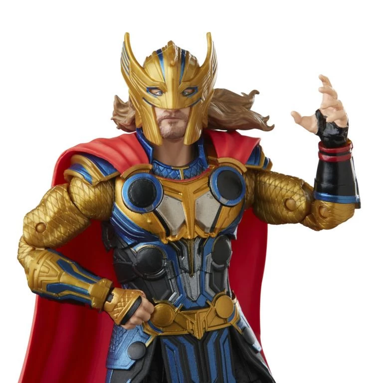 Hasbro Marvel Legends Thor Love And Thunder 6 Inch Action Figure Wave 1 - Thor 4 Hasbro Marvel Legends Thor Love And Thunder 6 Inch Action Figure Wave 1 - Thor - Image 4