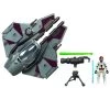 Hasbro Star Wars Mission Fleet Action Figure - Obi-Wan Kenobi With Jedi Starfighter
