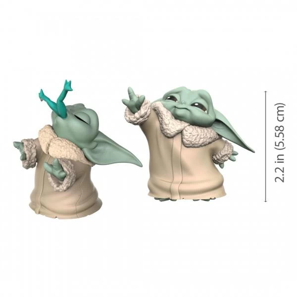 Hasbro Star Wars The Mandalorian The Child Baby Bounties - Frog And Force Mini-Figures 1 Hasbro Star Wars The Mandalorian The Child Baby Bounties - Frog And Force Mini-Figures