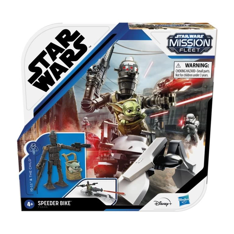 Hasbro Star Wars Mission Fleet Action Figure - IG-11 & The Child Speeder Bike 1 Hasbro Star Wars Mission Fleet Action Figure - IG-11 & The Child Speeder Bike