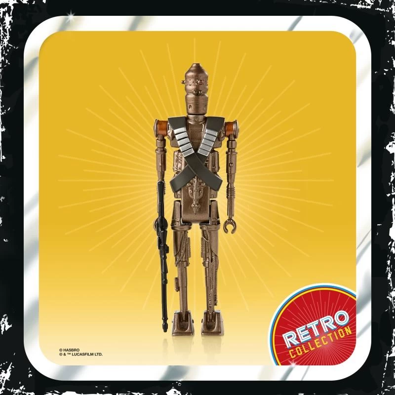 Hasbro Star Wars Retro Action Figure Wave 3 - IG-11 2 Hasbro Star Wars Retro Action Figure Wave 3 - IG-11 - Image 2