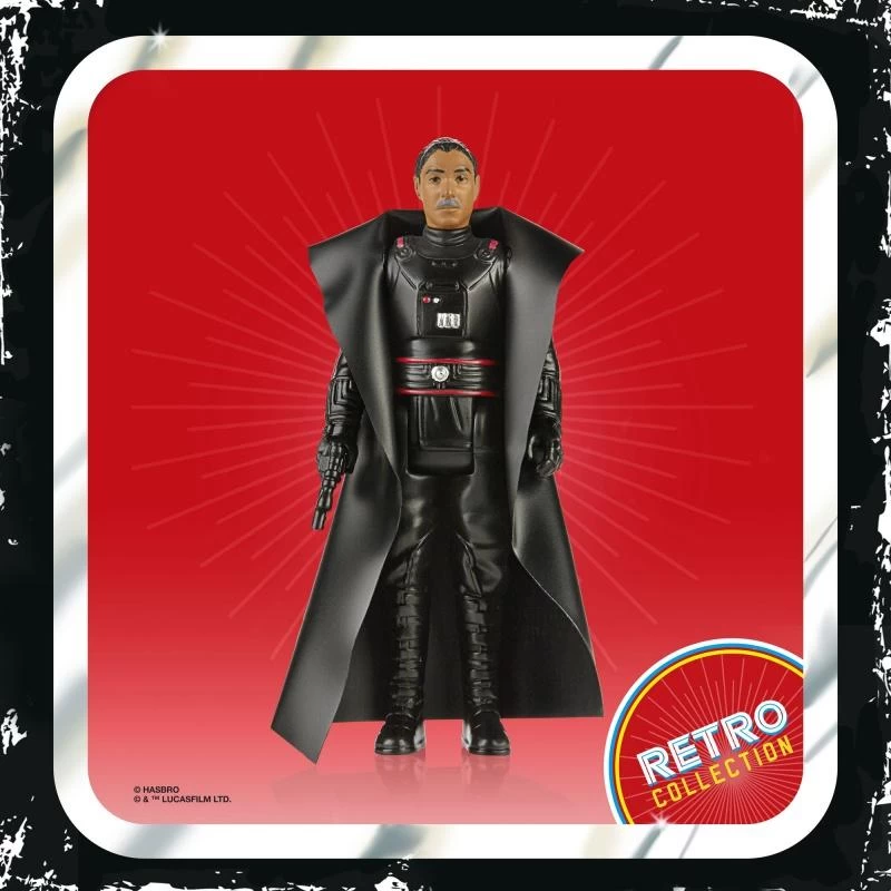 Hasbro Star Wars Retro Action Figure Wave 3 - Moff Gideon 2 Hasbro Star Wars Retro Action Figure Wave 3 - Moff Gideon - Image 2