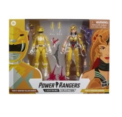 Hasbro Power Rangers Lightning Collection Action Figures - Mighty Morphin Yellow Ranger & Scorpina