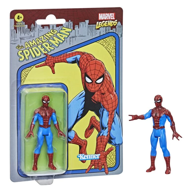 Hasbro Marvel Universe Retro 3.75 Inch Action Figure Wave 1 - Spider-Man 1 Hasbro Marvel Universe Retro 3.75 Inch Action Figure Wave 1 - Spider-Man