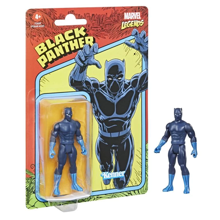 Hasbro Marvel Universe Retro 3.75 Inch Action Figure Wave 2 - Black Panther 1 Hasbro Marvel Universe Retro 3.75 Inch Action Figure Wave 2 - Black Panther