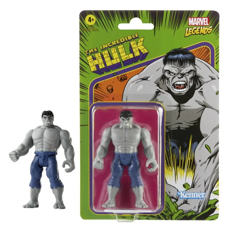 Hasbro Marvel Retro 3.75 Inch Action Figure Wave 3 - Grey Hulk 1 Hasbro Marvel Retro 3.75 Inch Action Figure Wave 3 - Grey Hulk