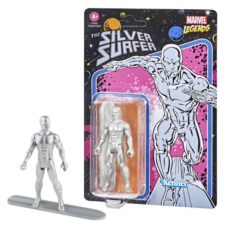 Hasbro Marvel Universe Retro 3.75 Inch Action Figure Wave 4 - Silver Surfer 1 Hasbro Marvel Universe Retro 3.75 Inch Action Figure Wave 4 - Silver Surfer