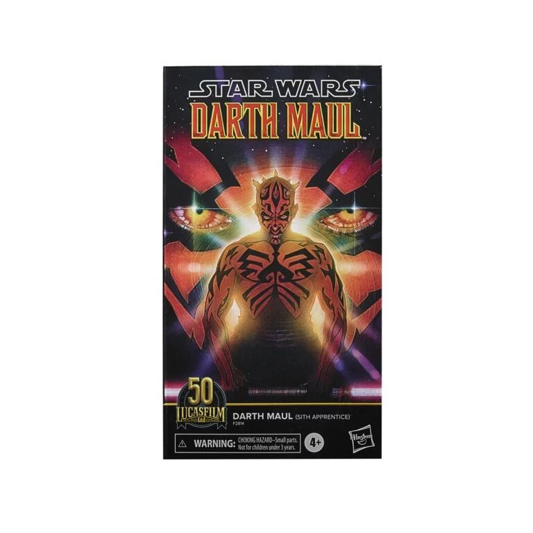 Hasbro Star Wars Black Series Comic Book Action Figure - Darth Maul 2 Hasbro Star Wars Black Series Comic Book Action Figure - Darth Maul - Image 2