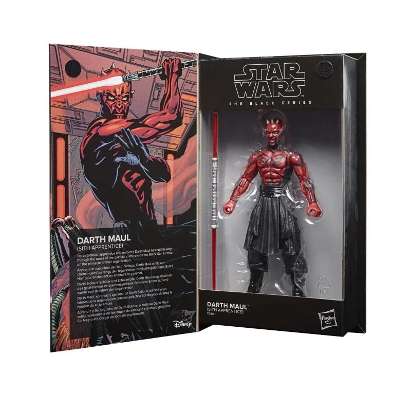 Hasbro Star Wars Black Series Comic Book Action Figure - Darth Maul 1 Hasbro Star Wars Black Series Comic Book Action Figure - Darth Maul