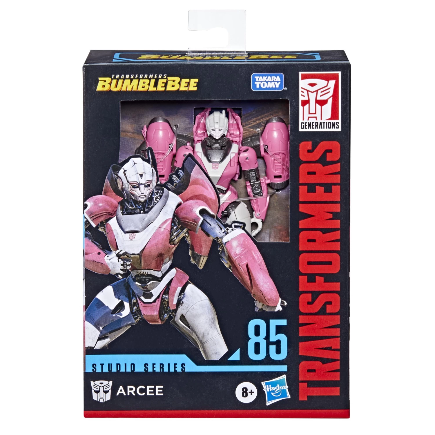Hasbro Transformers Studio Series 85 Deluxe Action Figure - Bumblebee Arcee 1 Hasbro Transformers Studio Series 85 Deluxe Action Figure - Bumblebee Arcee