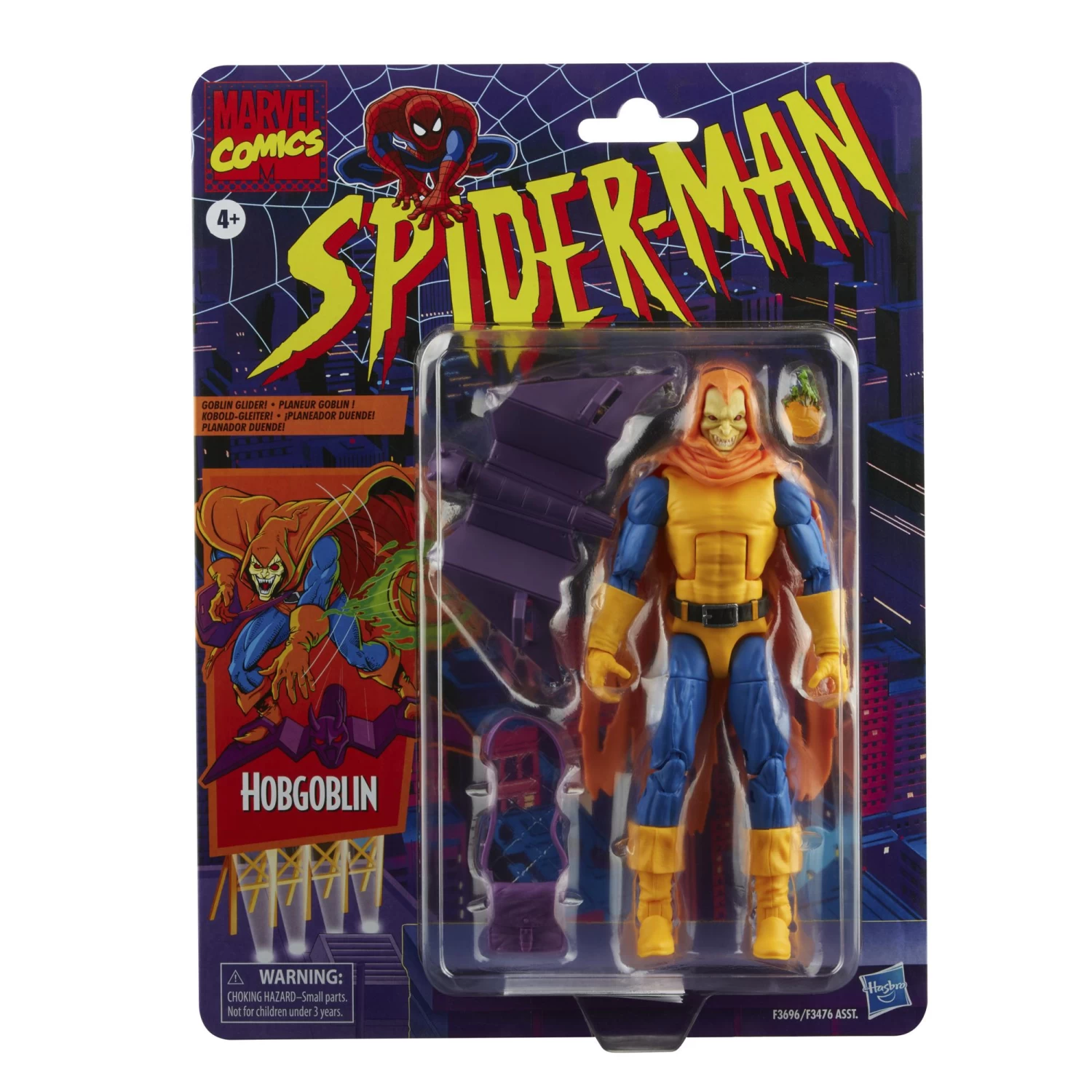 Hasbro Marvel Legends 6 Inch Spider-Man Retro Wave 2 - Hobgoblin 1 Hasbro Marvel Legends 6 Inch Spider-Man Retro Wave 2 - Hobgoblin