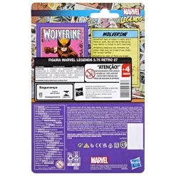 Hasbro Marvel Universe Retro 3.75 Inch Action Figure Wave 5 - Wolverine -Toy Promotion Store f3810xb00 5010993947577 back 22 s