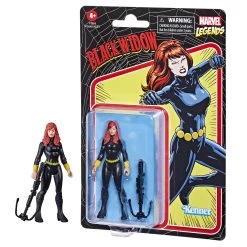 Hasbro Marvel Universe Retro 3.75 Inch Action Figure Wave 6 - Black Widow