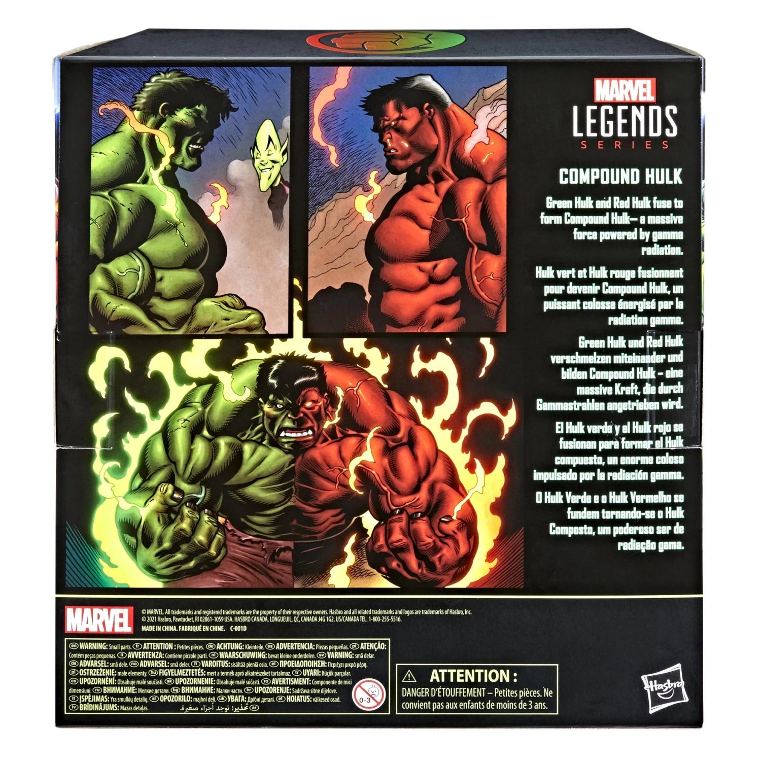 Hasbro Marvel Legends Deluxe Exclusive Action Figure - Compound Hulk 2 Hasbro Marvel Legends Deluxe Exclusive Action Figure - Compound Hulk - Image 2