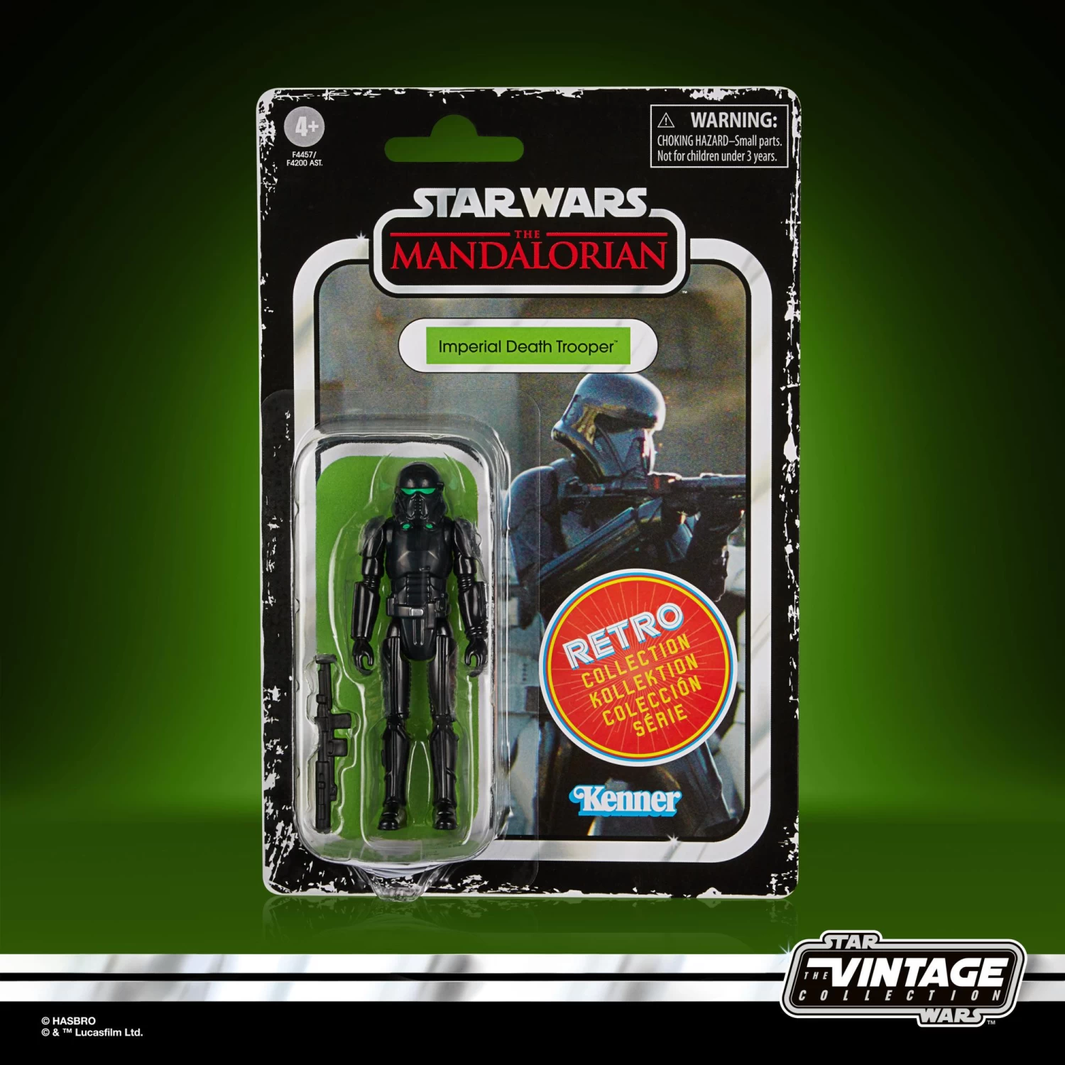 Hasbro Star Wars Retro Action Figure Wave 4 - Imperial Death Trooper 3 Hasbro Star Wars Retro Action Figure Wave 4 - Imperial Death Trooper - Image 3