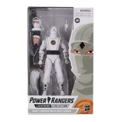 Hasbro Power Rangers Lightning Collection 6-Inch Action Figure - Monsters Mighty Morphin Ninja White Ranger