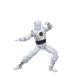 Hasbro Power Rangers Lightning Collection 6-Inch Action Figure - Monsters Mighty Morphin Ninja White Ranger -Toy Promotion Store f4676 prod prg lc ninjetti white ranger 195816 medium 150dpi 150