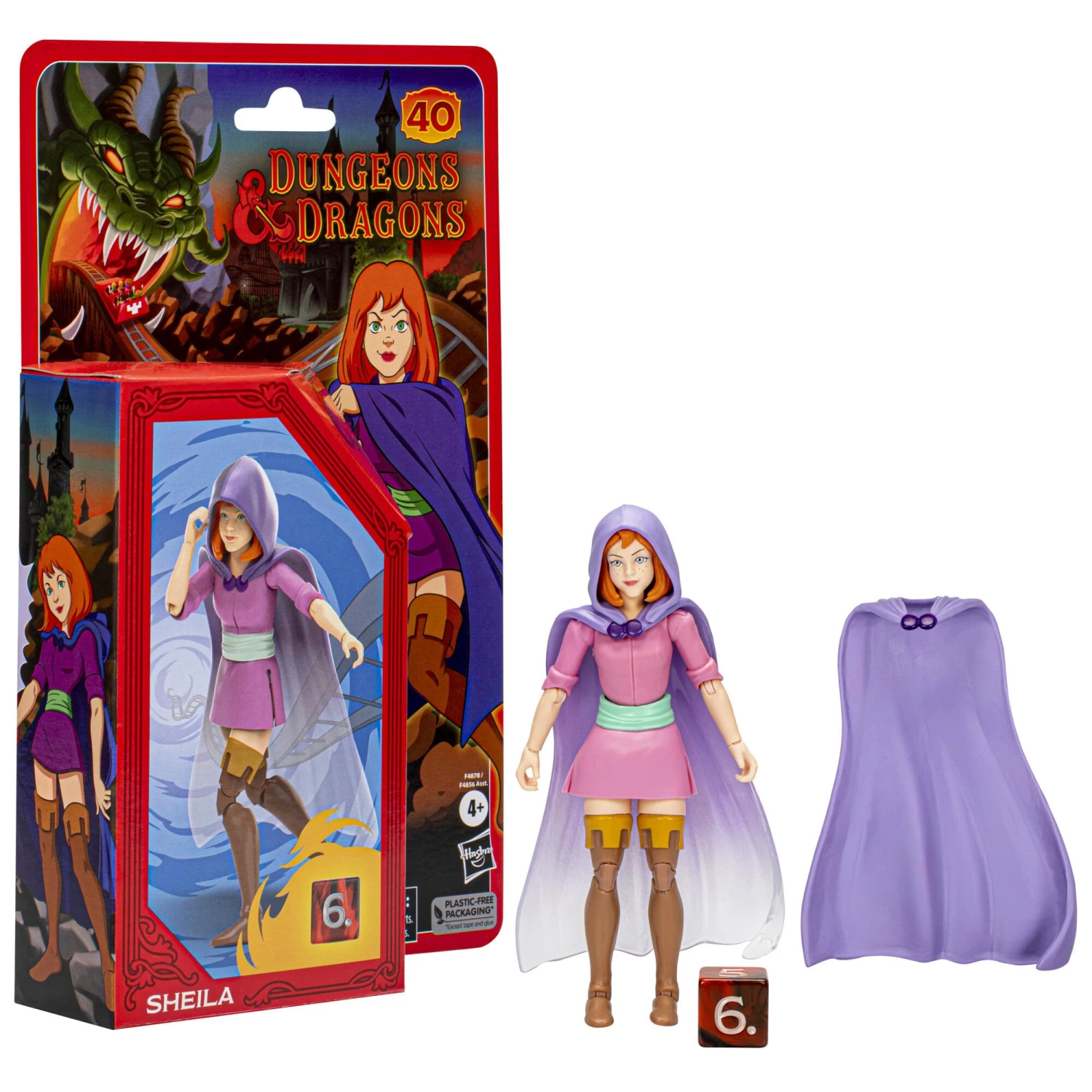 Hasbro Dungeons & Dragons Cartoon Classics 6-Inch-Scale Action Figure - Sheila 1 Hasbro Dungeons & Dragons Cartoon Classics 6-Inch-Scale Action Figure - Sheila