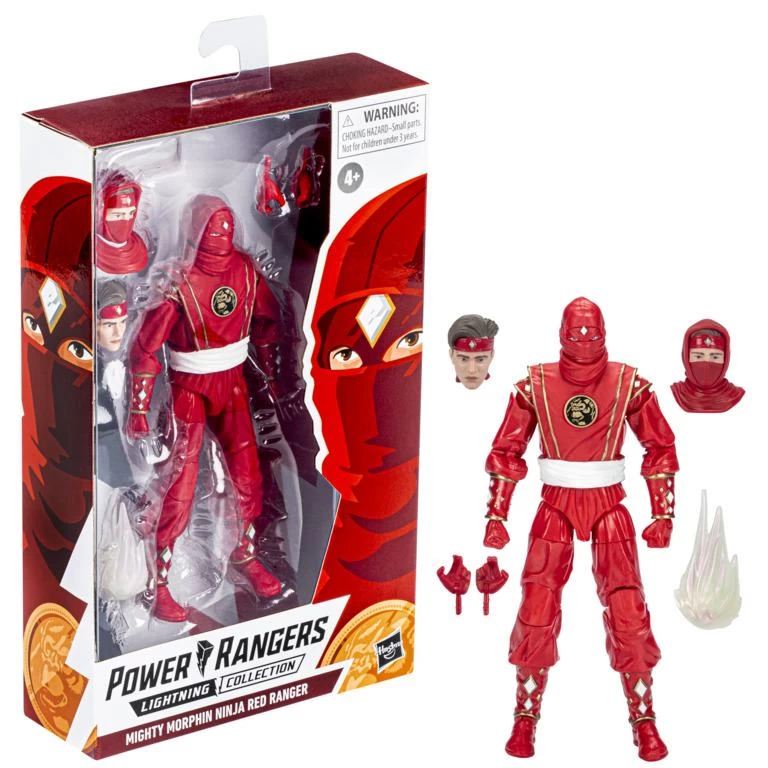 Hasbro Power Rangers Lightning Collection 6-Inch Action Figure - Red Ninja Ranger 1 Hasbro Power Rangers Lightning Collection 6-Inch Action Figure - Red Ninja Ranger