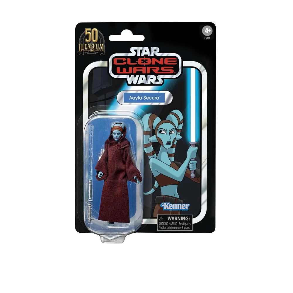 Hasbro STAR WARS VINTAGE CLONE WARS ACTION FIGURE WAVE 36 - AAYLA SECURA 1 Hasbro STAR WARS VINTAGE CLONE WARS ACTION FIGURE WAVE 36 - AAYLA SECURA
