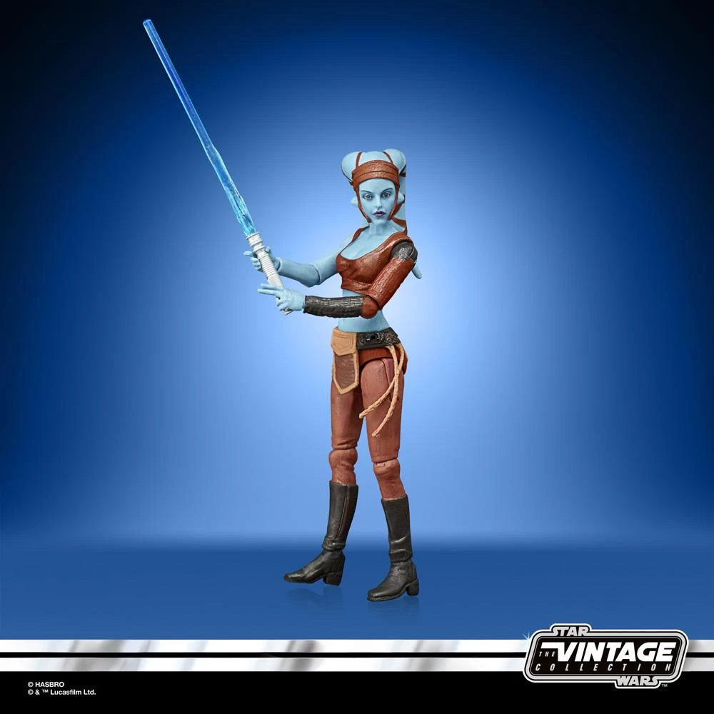 Hasbro STAR WARS VINTAGE CLONE WARS ACTION FIGURE WAVE 36 - AAYLA SECURA 6 Hasbro STAR WARS VINTAGE CLONE WARS ACTION FIGURE WAVE 36 - AAYLA SECURA - Image 6