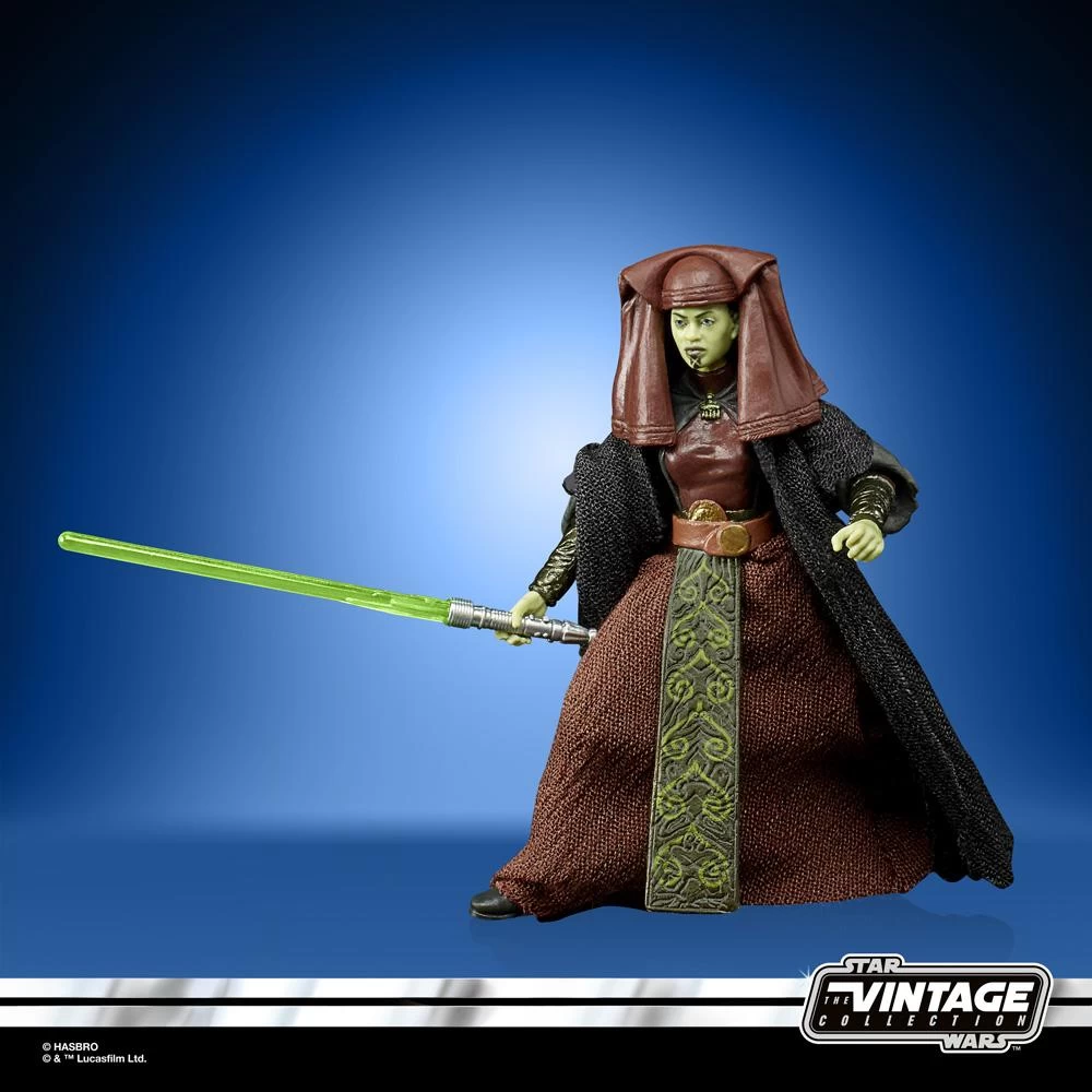 Hasbro STAR WARS VINTAGE CLONE WARS ACTION FIGURE WAVE 36 - Luminara Unduli 2 Hasbro STAR WARS VINTAGE CLONE WARS ACTION FIGURE WAVE 36 - Luminara Unduli - Image 2