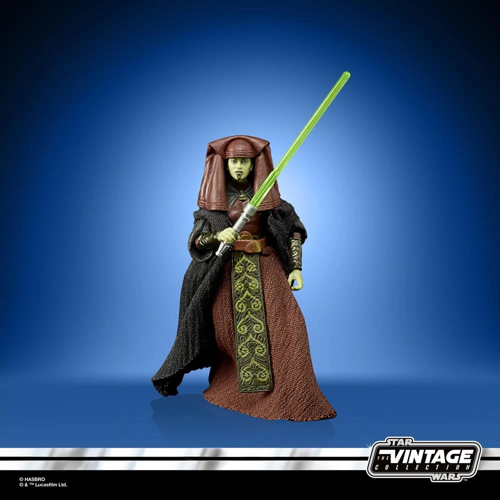 Hasbro STAR WARS VINTAGE CLONE WARS ACTION FIGURE WAVE 36 - Luminara Unduli 5 Hasbro STAR WARS VINTAGE CLONE WARS ACTION FIGURE WAVE 36 - Luminara Unduli - Image 5