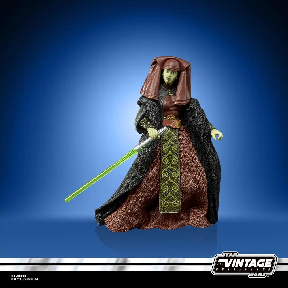 Hasbro STAR WARS VINTAGE CLONE WARS ACTION FIGURE WAVE 36 - Luminara Unduli 6 Hasbro STAR WARS VINTAGE CLONE WARS ACTION FIGURE WAVE 36 - Luminara Unduli - Image 6