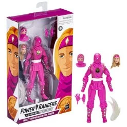 Hasbro Power Rangers Lightning Collection 6-Inch Action Figure - Pink Ninja Ranger Kat
