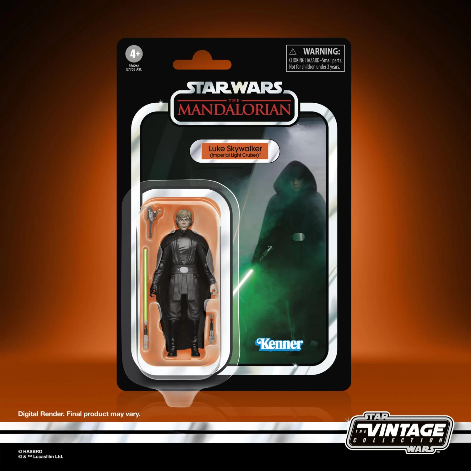 Hasbro Star Wars The Vintage Collection 3.75 Inch Action Figure Wave 43 - Luke Skywalker (Imperial Light Cruise) 5 Hasbro Star Wars The Vintage Collection 3.75 Inch Action Figure Wave 43 - Luke Skywalker (Imperial Light Cruise) - Image 5