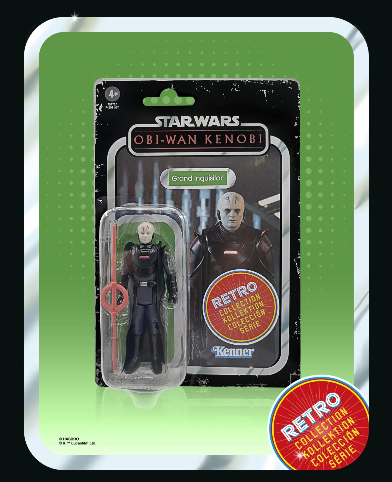 Hasbro Star Wars Retro Action Figure Wave 5 - Grand Inquisitor 5 Hasbro Star Wars Retro Action Figure Wave 5 - Grand Inquisitor - Image 5