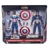 Hasbro MARVEL LEGENDS Avengers Action Figure Captain America Twin Pack - Sam Wilson & Steve Rogers