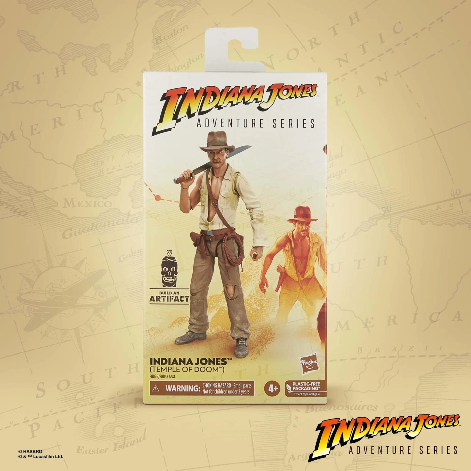 Hasbro Indiana Jones 6 Inch Action Figure Wave 2 - Indiana Jones (Temple Of Doom) 2 Hasbro Indiana Jones 6 Inch Action Figure Wave 2 - Indiana Jones (Temple Of Doom) - Image 2