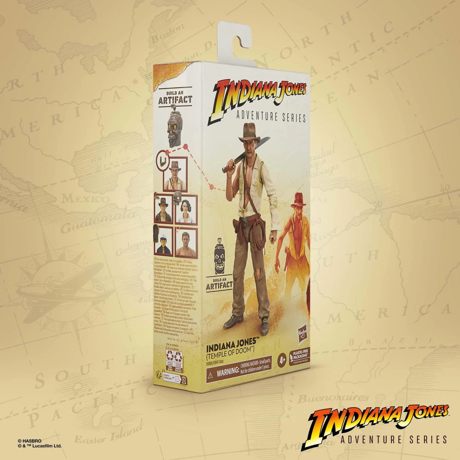 Hasbro Indiana Jones 6 Inch Action Figure Wave 2 - Indiana Jones (Temple Of Doom) 7 Hasbro Indiana Jones 6 Inch Action Figure Wave 2 - Indiana Jones (Temple Of Doom) - Image 7