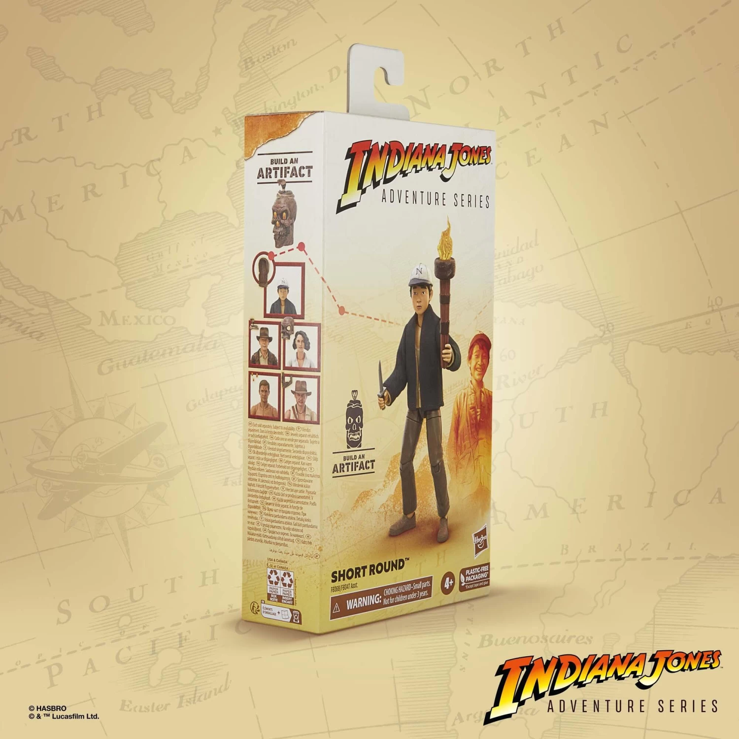 Hasbro Indiana Jones 6 Inch Action Figure Wave 2 - Short Round 7 Hasbro Indiana Jones 6 Inch Action Figure Wave 2 - Short Round - Image 7