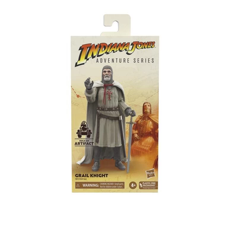 Hasbro Indiana Jones 6 Inch Action Figure Wave 3 - Grail Knight 2 Hasbro Indiana Jones 6 Inch Action Figure Wave 3 - Grail Knight - Image 2