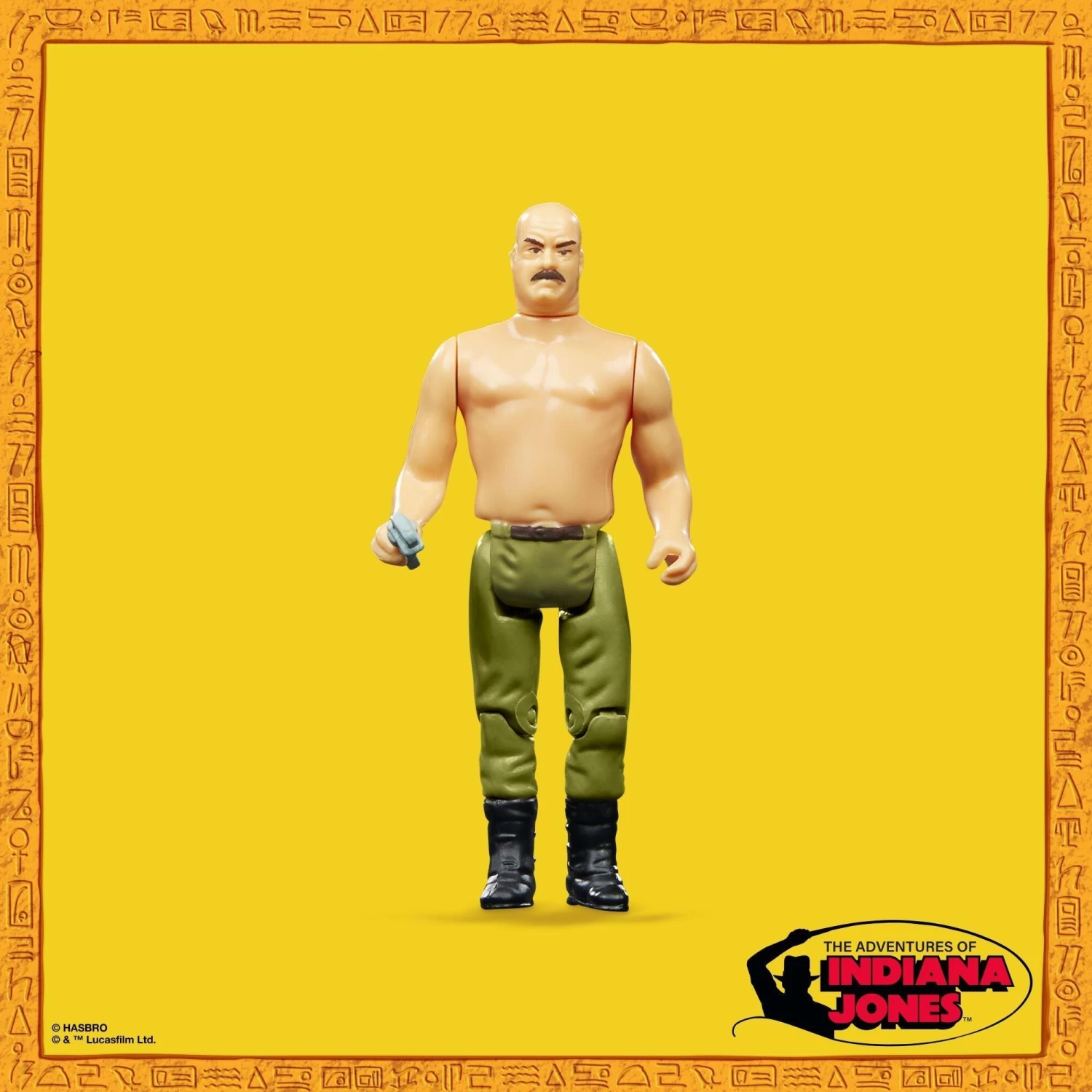 Hasbro Indiana Jones Retro Action Figure - German Mechanic (Raiders Of The Lost Ark) 2 Hasbro Indiana Jones Retro Action Figure - German Mechanic (Raiders Of The Lost Ark) - Image 2