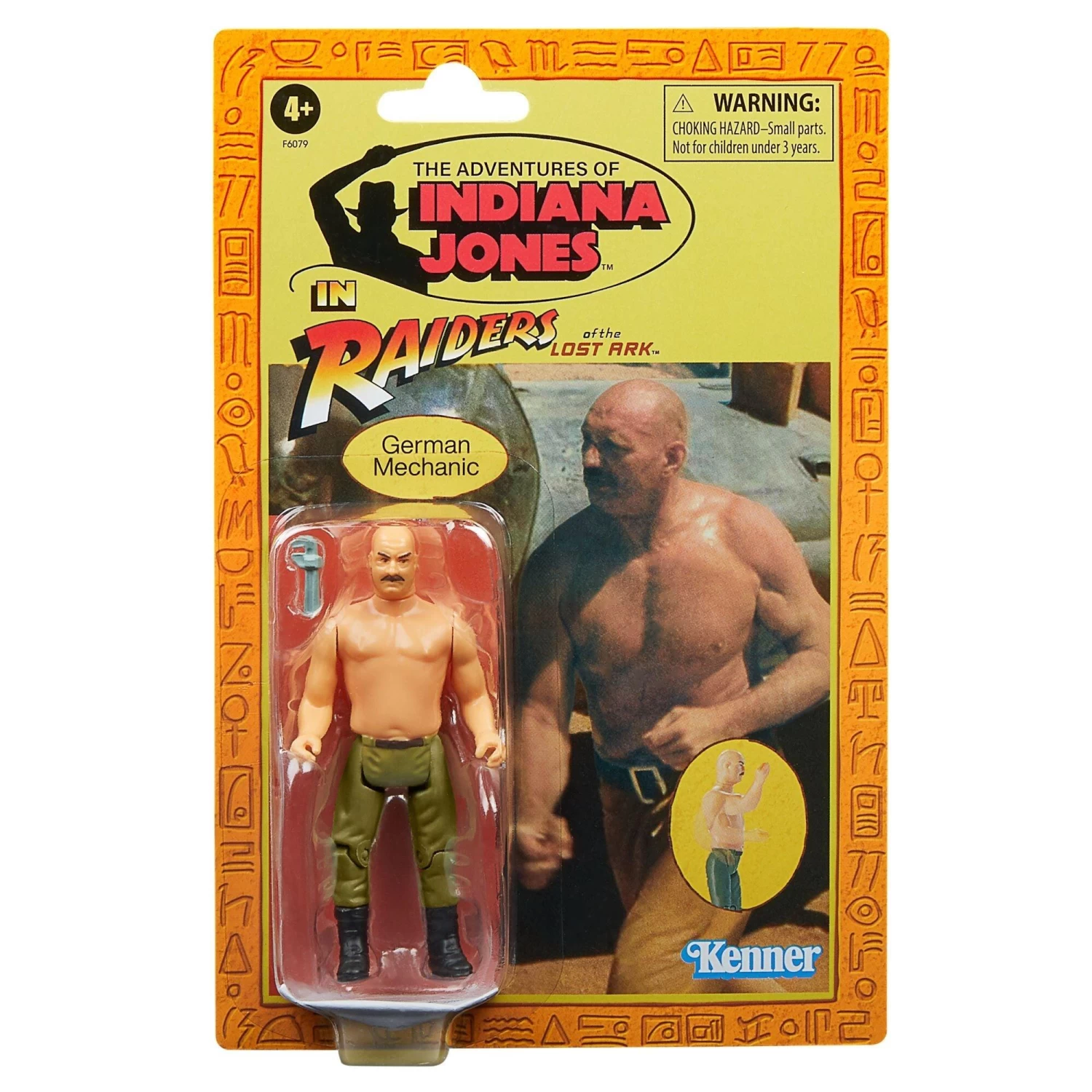 Hasbro Indiana Jones Retro Action Figure - German Mechanic (Raiders Of The Lost Ark) 1 Hasbro Indiana Jones Retro Action Figure - German Mechanic (Raiders Of The Lost Ark)