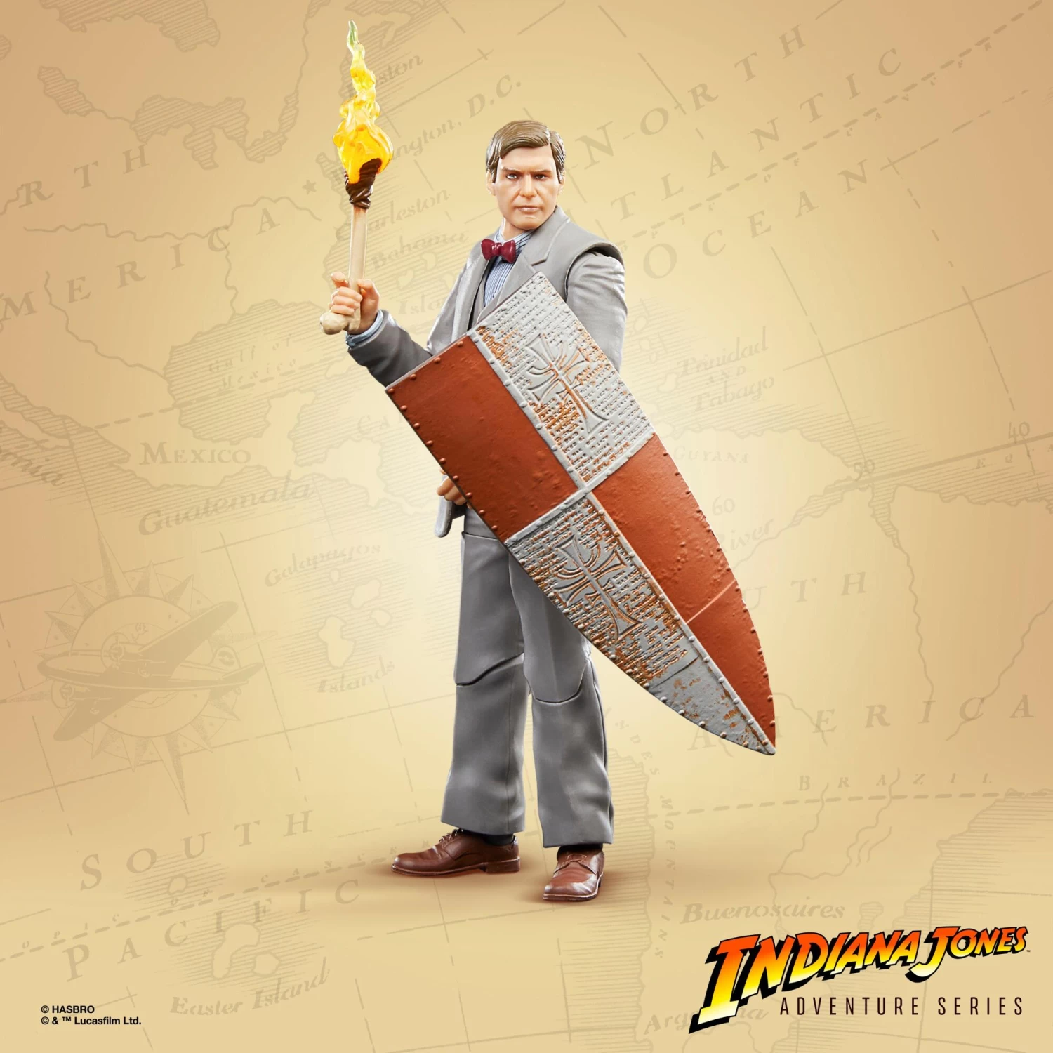 Hasbro Indiana Jones 6 Inch Action Figure - Indiana Jones (Professor) 5 Hasbro Indiana Jones 6 Inch Action Figure - Indiana Jones (Professor) - Image 5