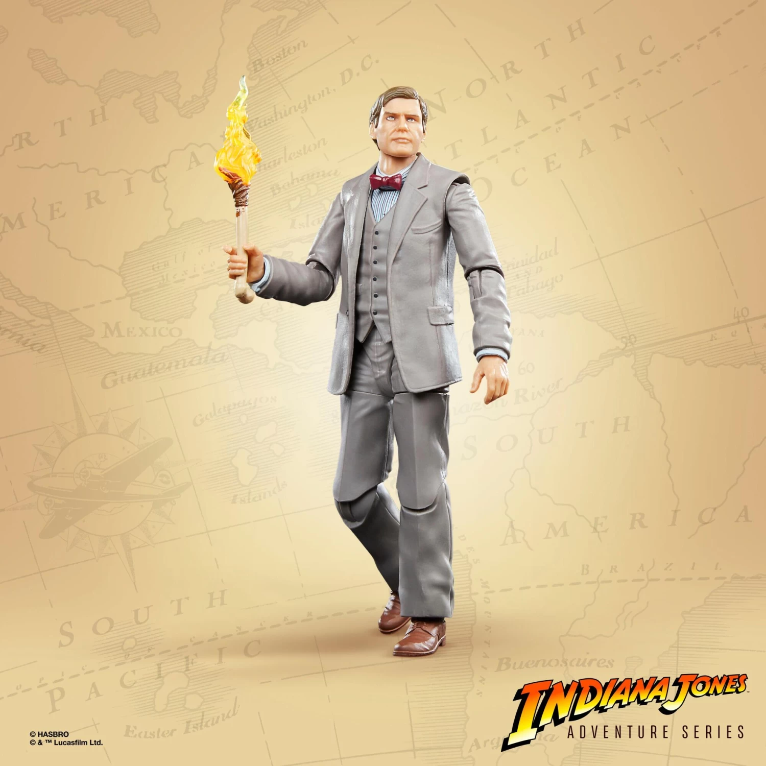 Hasbro Indiana Jones 6 Inch Action Figure - Indiana Jones (Professor) 4 Hasbro Indiana Jones 6 Inch Action Figure - Indiana Jones (Professor) - Image 4