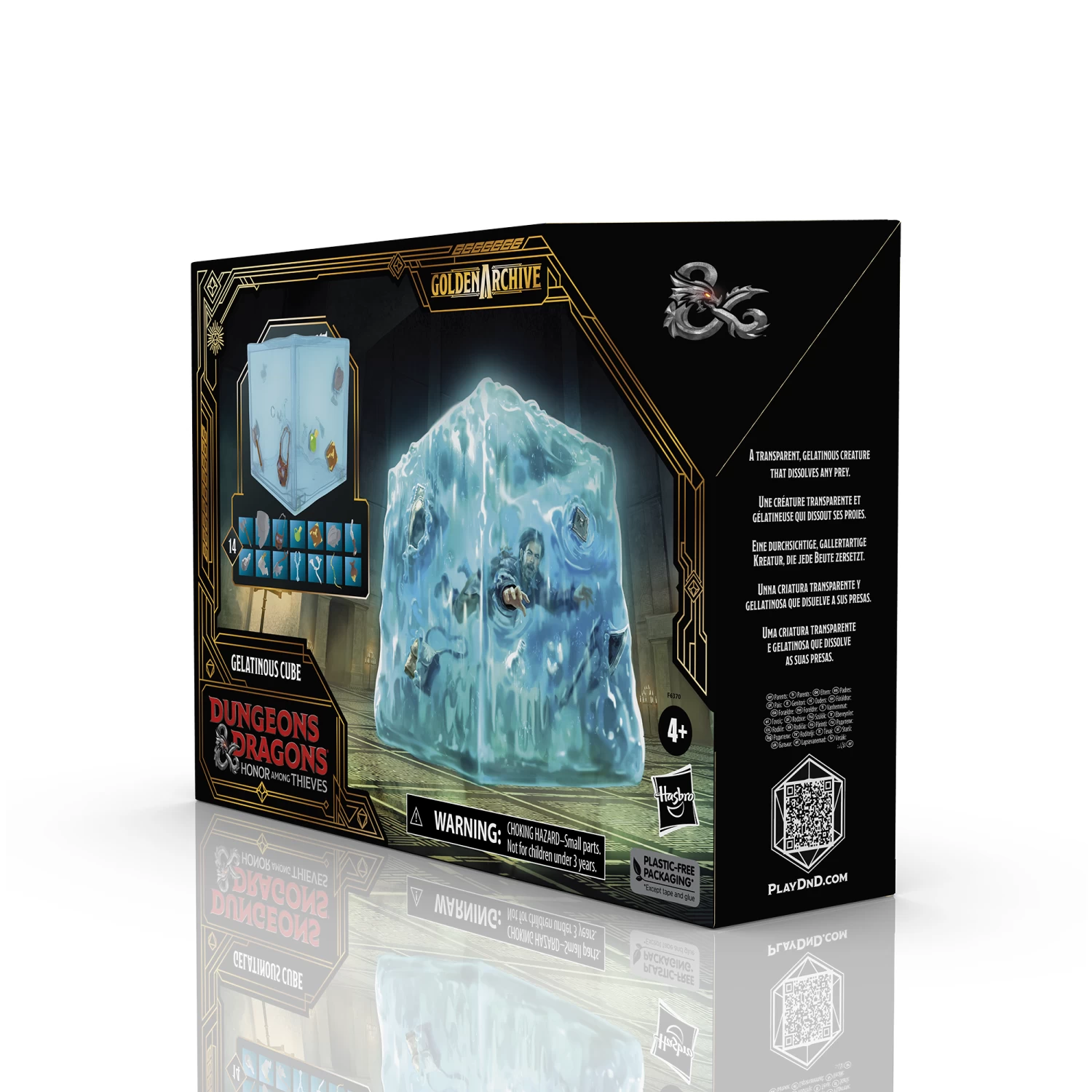 Hasbro Dungeons & Dragons Honor Among Thieves Golden Archive - Gelatinous Cube 9 Hasbro Dungeons & Dragons Honor Among Thieves Golden Archive - Gelatinous Cube - Image 9