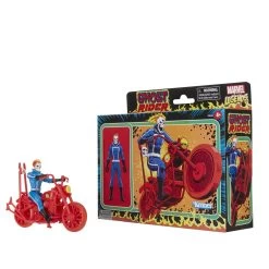 Hasbro Marvel Universe Retro 3.75 Inch Vehicle - Ghost Rider With Bike