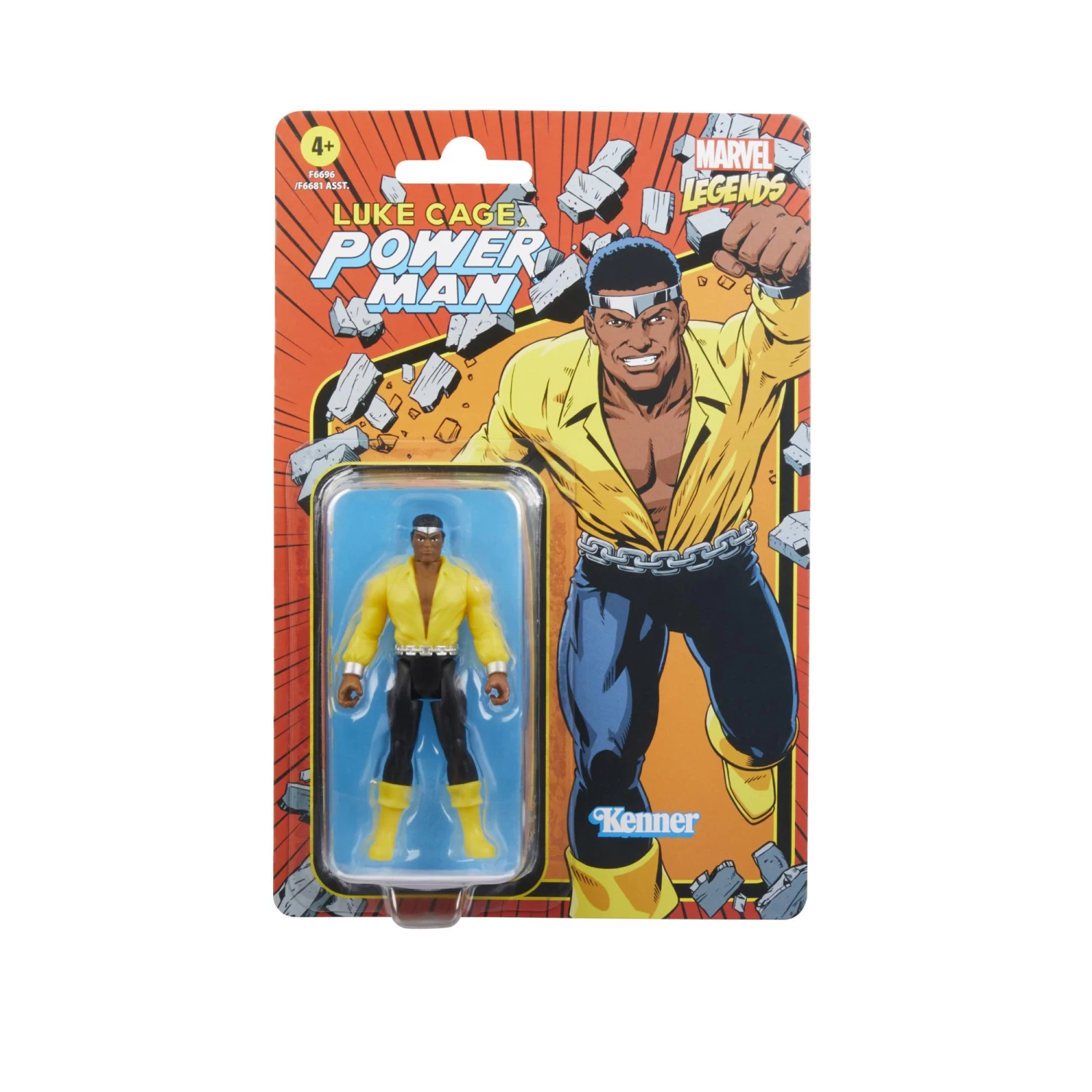 Hasbro Marvel Universe Retro 3.75 Inch Action Figure Wave 8 - Power Man (Luke Cage) 1 Hasbro Marvel Universe Retro 3.75 Inch Action Figure Wave 8 - Power Man (Luke Cage)