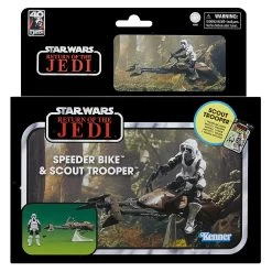 Hasbro Star Wars The Vintage Collection 3.75 Inch Scale Vehicle - Speeder Bike & Scout Trooper