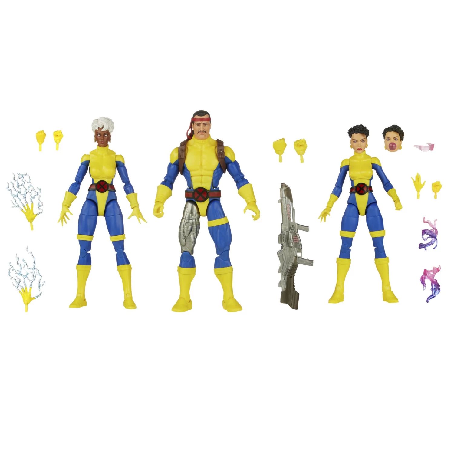 Hasbro Marvel Legends X-Men 60th Anniversary Action Figure - Marvel's Forge, Storm & Jubliee Multipack 6 Hasbro Marvel Legends X-Men 60th Anniversary Action Figure - Marvel's Forge, Storm & Jubliee Multipack - Image 6