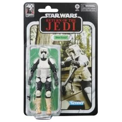 Hasbro Star Wars Black Series ROTJ 40th Anniversary 6 Inch Action Figure Wave 1 - Biker Scout