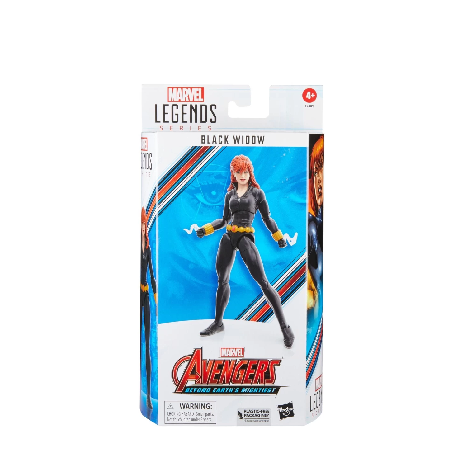 Hasbro Marvel Legends Series 60th Anniversary Exclusive 6-Inch Action Figure - Black Widow 2 Hasbro Marvel Legends Series 60th Anniversary Exclusive 6-Inch Action Figure - Black Widow - Image 2